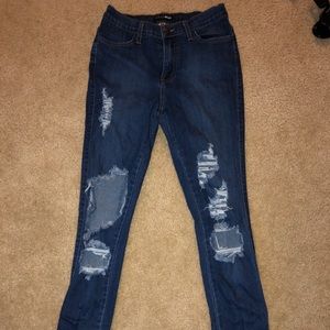 Fashion Nova ripped jeans